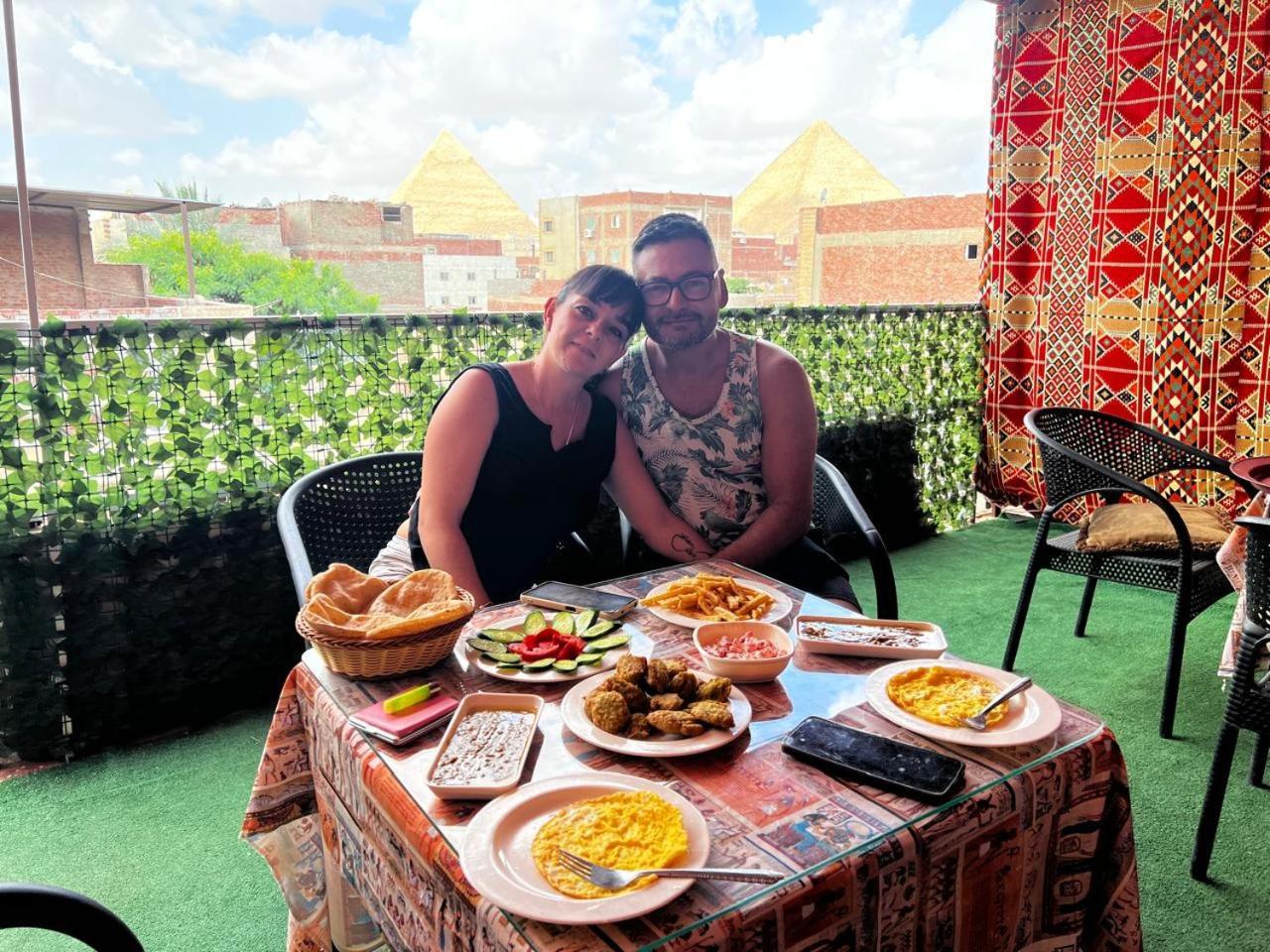 Bed and Breakfast Jana Pyramids View In 3 Kafret el-Gabal Exteriér fotografie