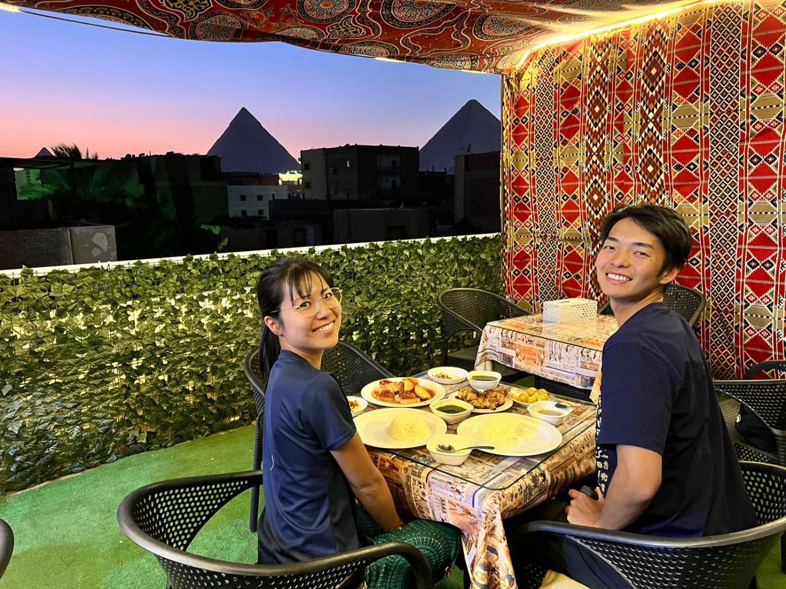 Bed and Breakfast Jana Pyramids View In 3 Kafret el-Gabal Exteriér fotografie